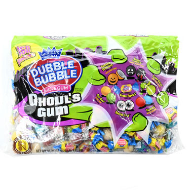 Dubble Bubble Ghoul's Gum 160 ct Bag Expires July 7th 2025