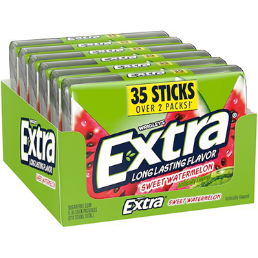 Wrigley's 5 Sugarfree Chewing Gum Mega Pack - Spearmint Rain