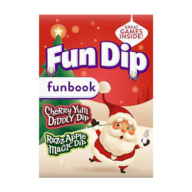 Fun Dip Christmas 3.44oz Funbook