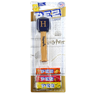 PEZ Dispenser Harry Potter Hogwarts with Candy Rolls