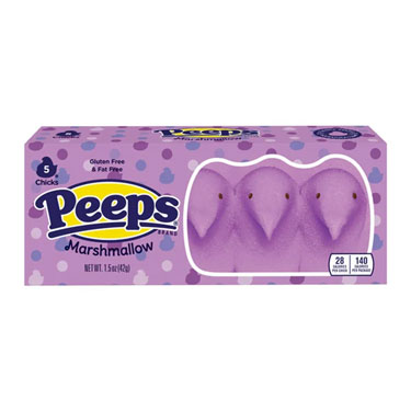 Peeps Easter Lavender Chicks 1.5oz Box