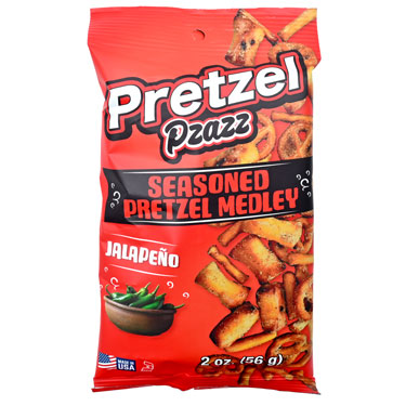 Pretzel Pzazz Jalapeno 12ct Box