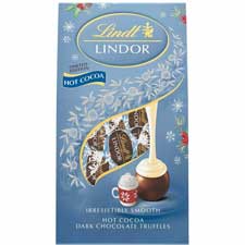Lindor Holiday Hot Cocoa Milk Chocolate Candy 5.1oz Bag