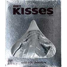 Hersheys Kisses Solid Milk Chocolate 1.45oz Box