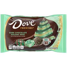 Dove Promises Dark Chocolate Holiday Mint 7.94oz Bag
