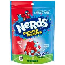 Nerds Gummy Clusters Berry Punch Rush 8oz Bag