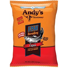 Andys Seasoning Cajun Fish Breading 5lb Bag