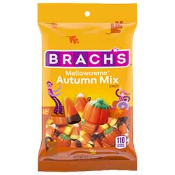 Brachs Halloween Autumn Mix 4.2 oz Peg Bag