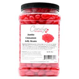 Candy Retailer Jumbo Jelly Beans Cinnamon 5 Lb