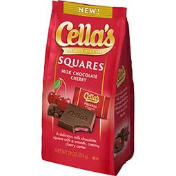 Cellas Squares Milk Chocolate 7.9 oz