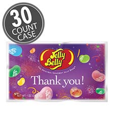 Jelly Belly Thank You Assorted Flavors 1 oz Bag 30 ct Box