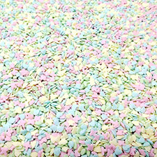 Candy Retailer Easter Bunny Chick Duck Eggs Cupcake Sprinkles 4oz