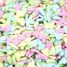 Candy Retailer Easter Bunny Chick Duck Cupcake Sprinkles 4oz