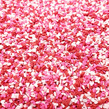 Candy Retailer Mini Valentine Heart Shaped Cupcake Sprinkles 4 oz.