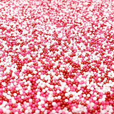 Candy Retailer Valentine Nonpareils Cupcake Sprinkles 4 oz.