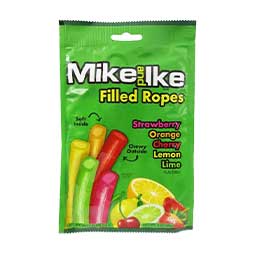 Mike and Ike Filled Licorice Ropes 3oz Bag