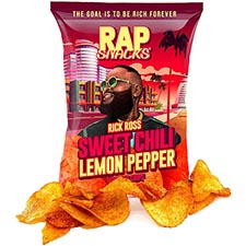RAP SNACKS Rick Ross Sweet Chili Lemon Pepper 2.5oz Bag