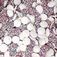 Repperts Christmas Mint Drop Nonpareils 1Lb