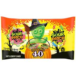 Sour Patch Kids Halloween Treat Size 40ct Bag