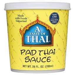 Taste of Thai Pad Thai Sauce 26oz Tub