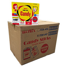 Worlds King Size Candy Cigarettes 24ct Case