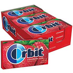 Wrigleys Orbit Strawberry 12ct