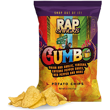 RAP SNACKS Gumbo 2.5oz Bag Expires February 28th 2025