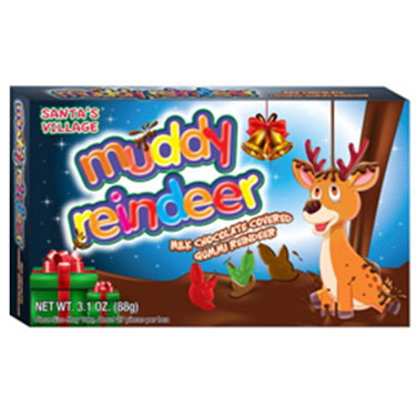 Santas Village Muddy Reindeer 3.1oz Box