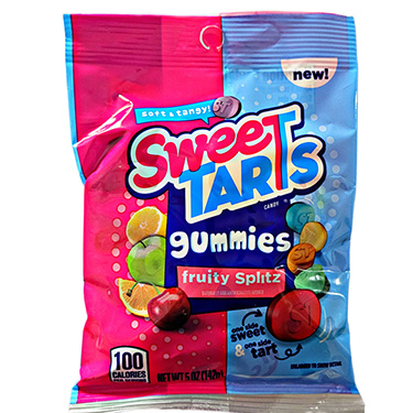 SweeTarts Gummies Fruity Splitz King 5oz Bag | Candy Retailer