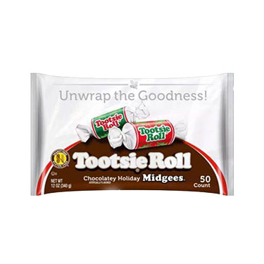 Tootsie Roll Midgees Christmas 12 oz