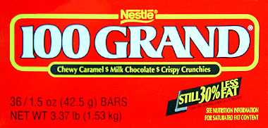 100 Grand Bar 36CT Box - CandyRetailer.com